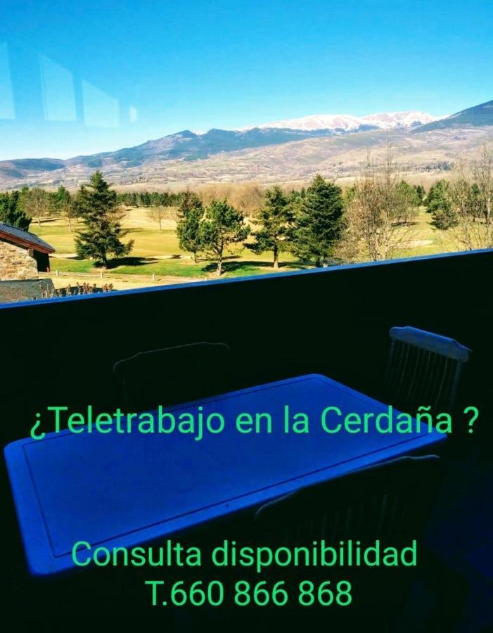 Apartamento Exclusivo Golf Fontanals De Cerdanya Apartment ปุจเซร์ดา ภายนอก รูปภาพ